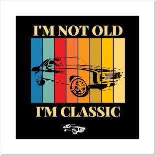 Classic Car T-shirt Posters and Art